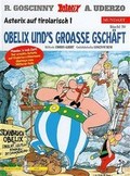 Image shows a sample cover of an Asterix album in Tyrolian.