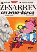 Image shows a sample cover of an Asterix album in Basque.