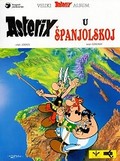 Image shows a sample cover of an Asterix album in Burgenland Croatian.