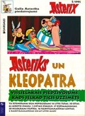 Image shows a sample cover of an Asterix album in Latvian.